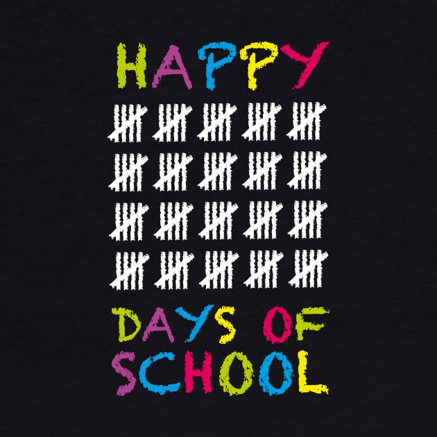 Funny Happy Hundred Days Of School by jodotodesign